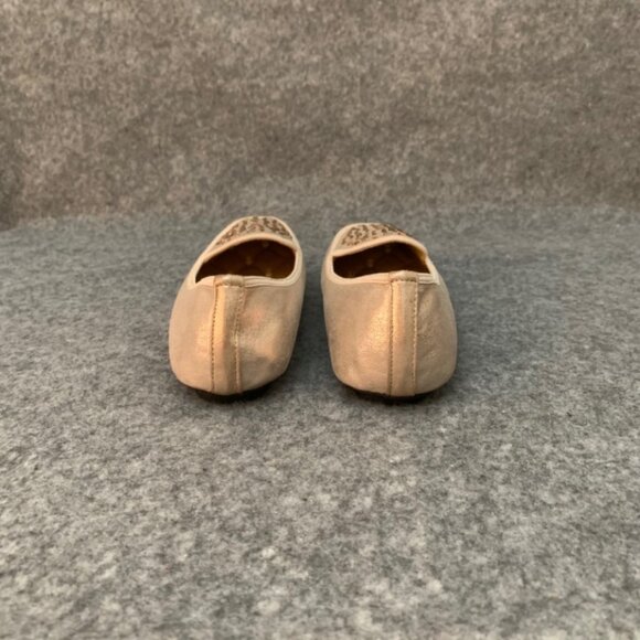 Ducati Women's Gold Slip On Loafer Shoes - Picture 8 of 10